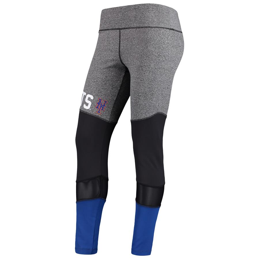 New York Mets G-III 4Her by Carl Banks Women's High Stepping Leggings - Gray