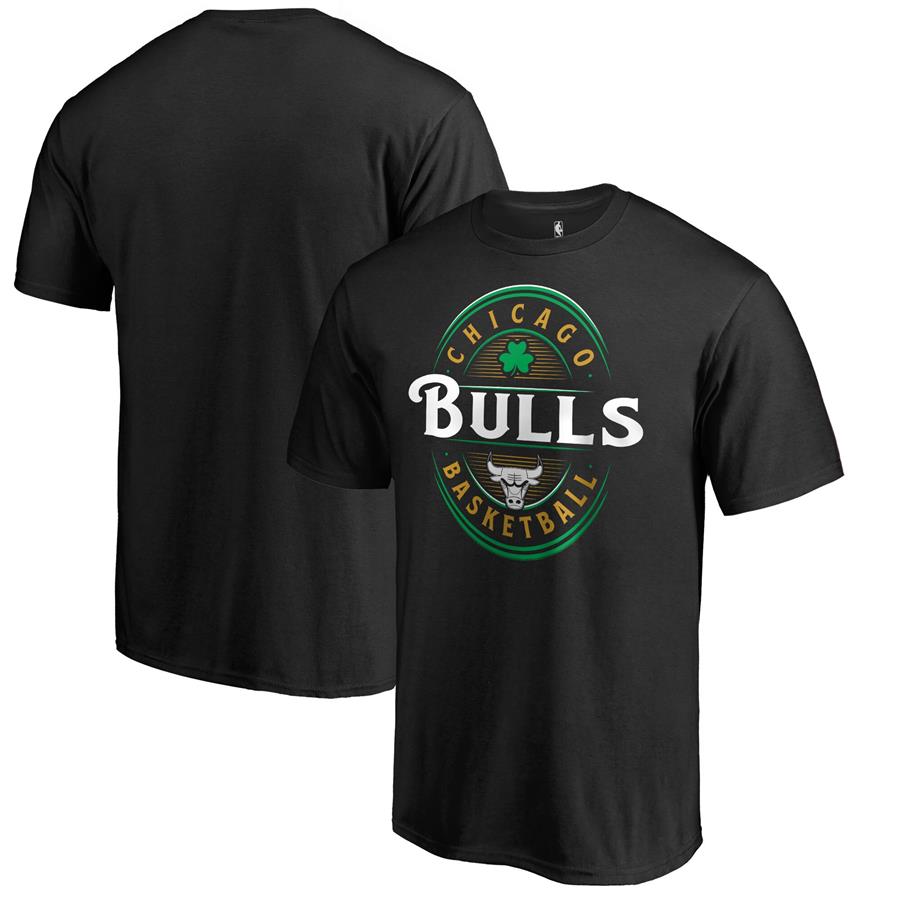 Chicago Bulls Fanatics Branded Forever Lucky T-Shirt - Black