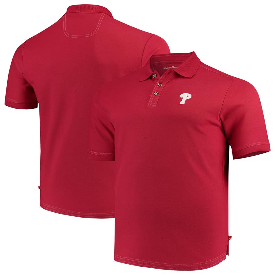 Philadelphia Phillies Tommy Bahama Emfielder 2.0 Polo - Red