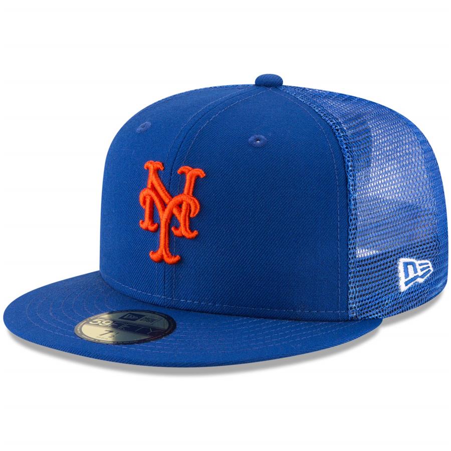 New York Mets New Era On-Field Replica Mesh Back 59FIFTY Fitted Hat - Royal