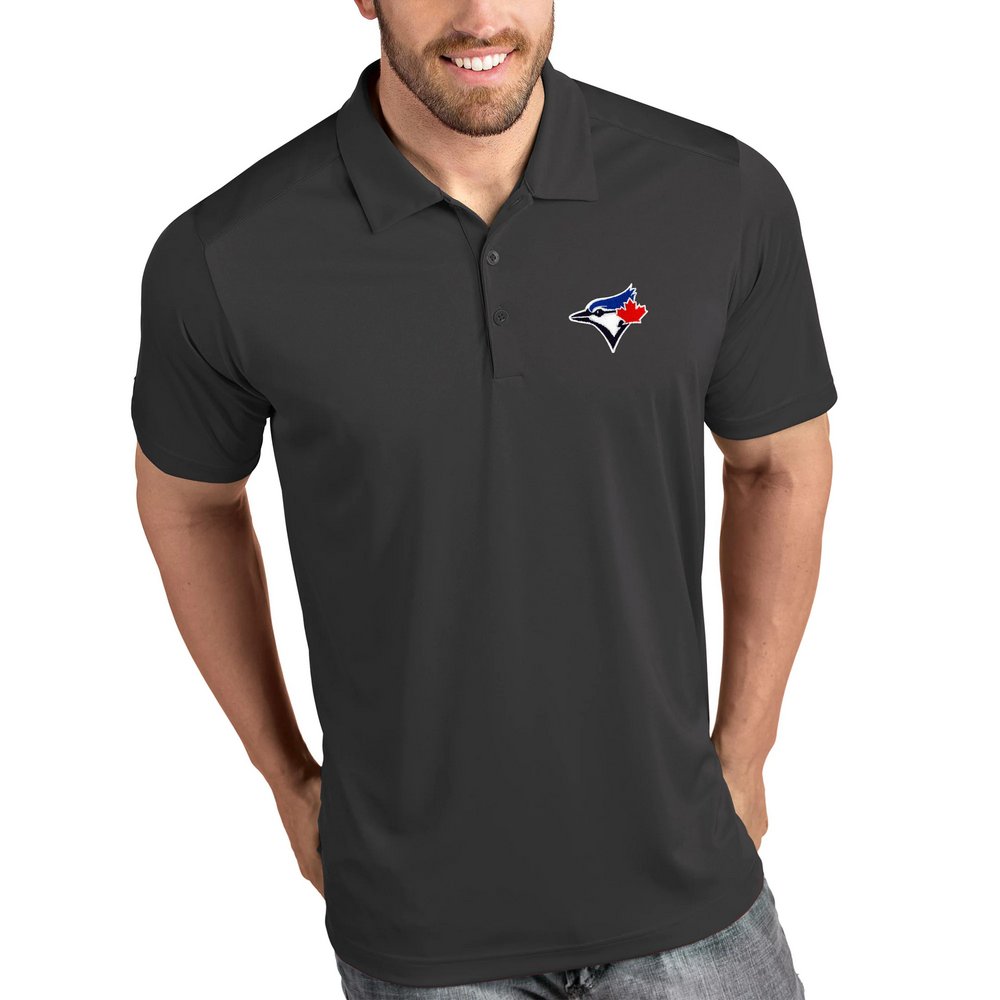 Toronto Blue Jays Antigua Tribute Polo - Gray