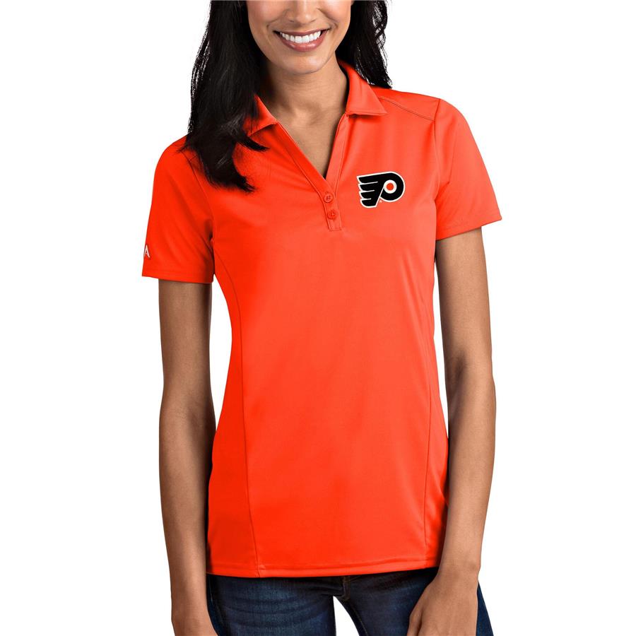 Philadelphia Flyers Antigua Women's Tribute Polo - Orange