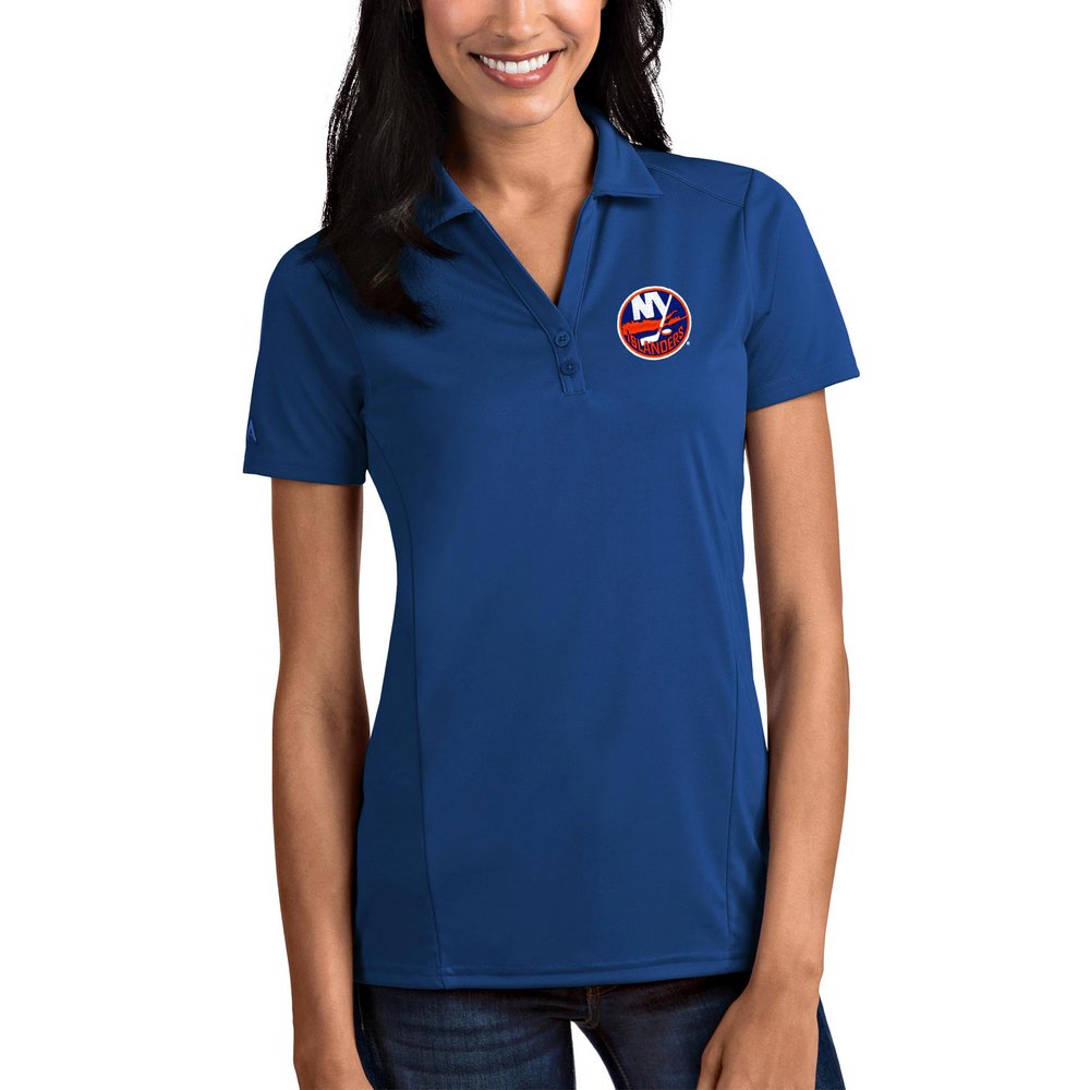 New York Islanders Antigua Women's Tribute Polo - Royal