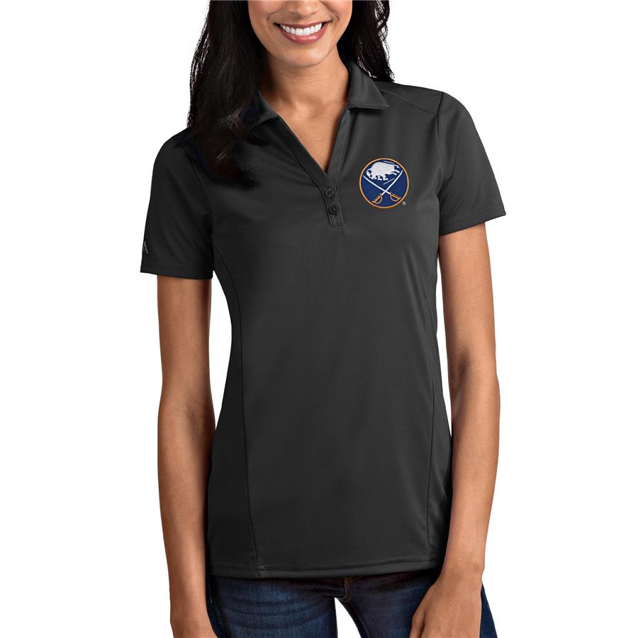Buffalo Sabres Antigua Women's Tribute Polo - Gray
