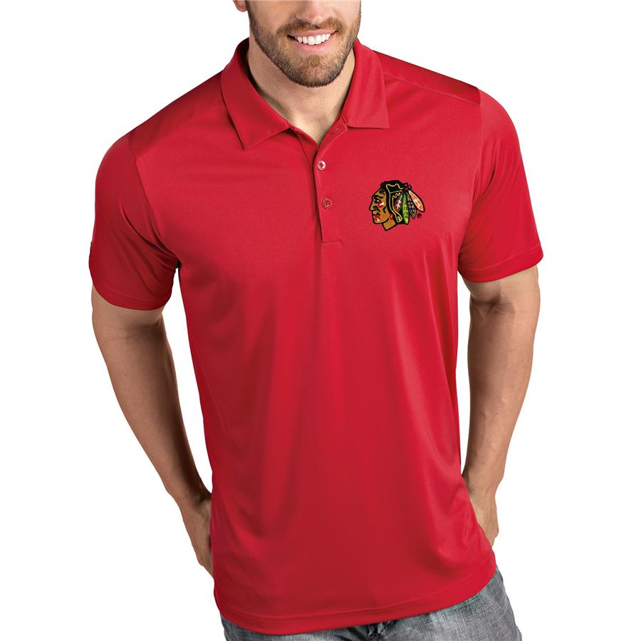 Chicago Blackhawks Antigua Tribute Polo - Red