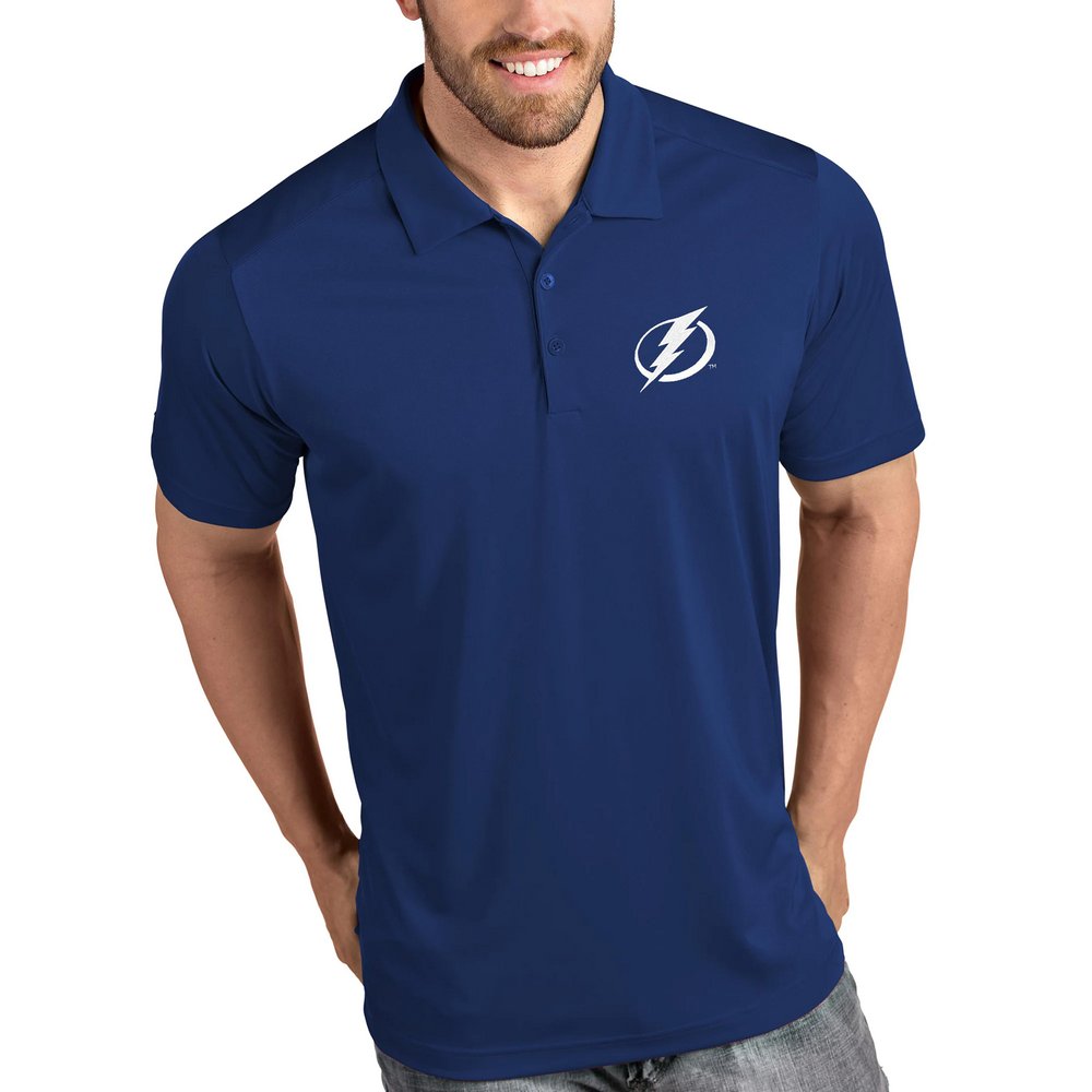 Tampa Bay Lightning Antigua Tribute Polo - Royal