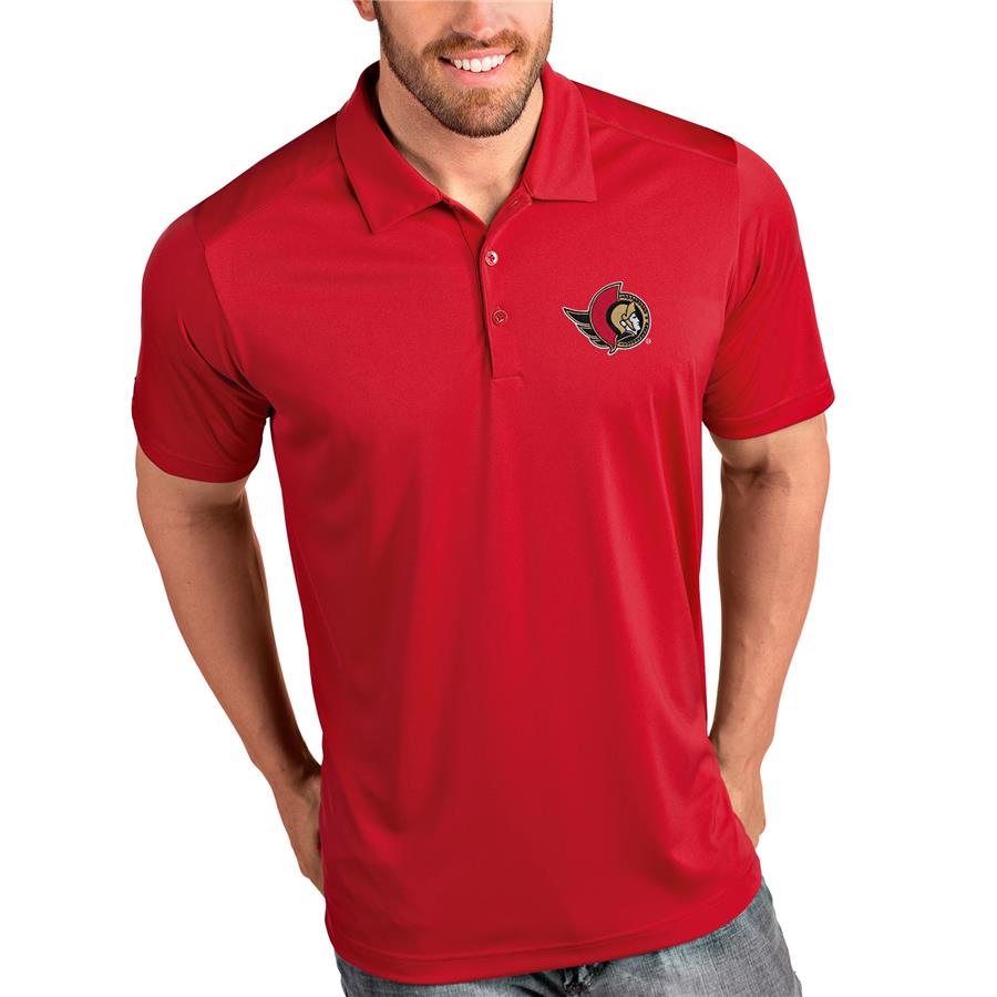 Ottawa Senators Antigua Tribute Polo - Red