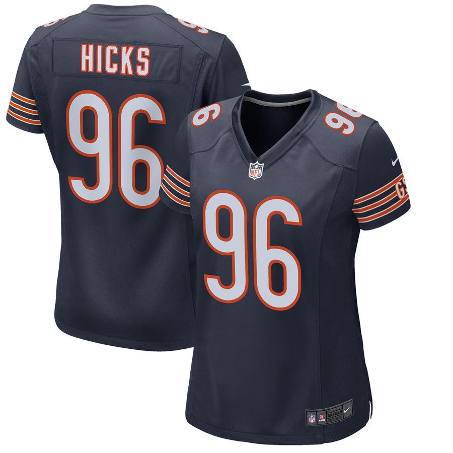 Akiem Hicks Chicago Bears Nike Women's Game Player Jersey - Navy