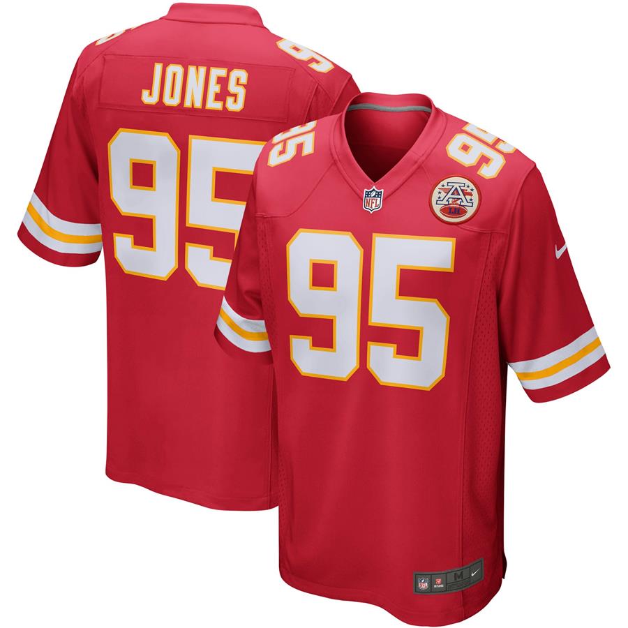 Chris Jones Kansas City Chiefs Nike Player Game Jersey - Red