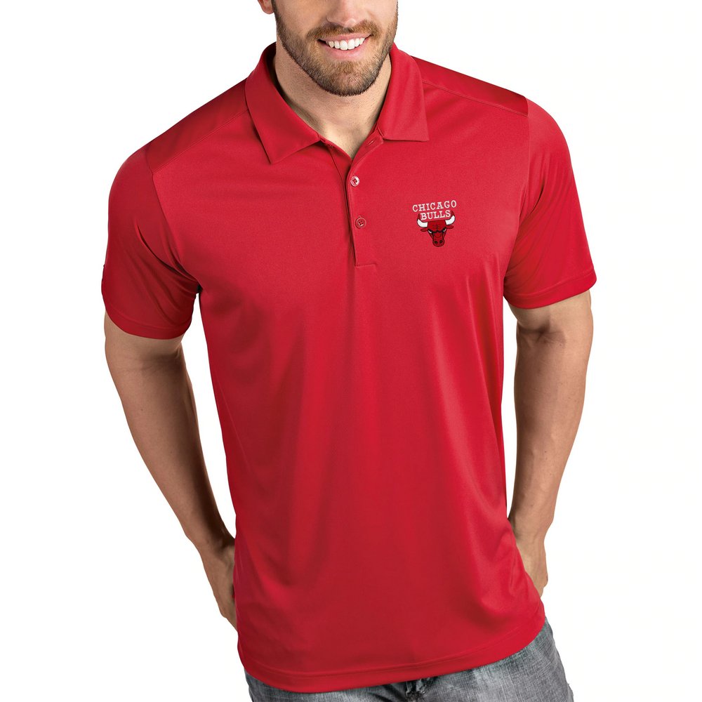 Chicago Bulls Antigua Tribute Polo - Red