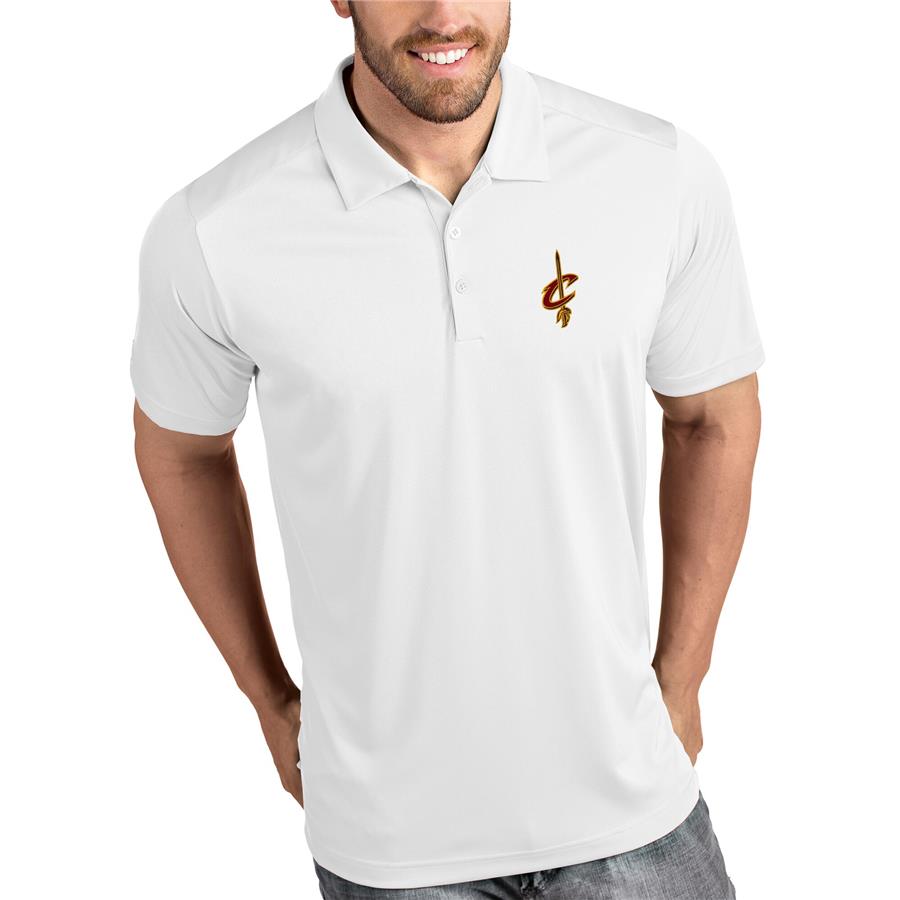 Cleveland Cavaliers Antigua Tribute Polo - White