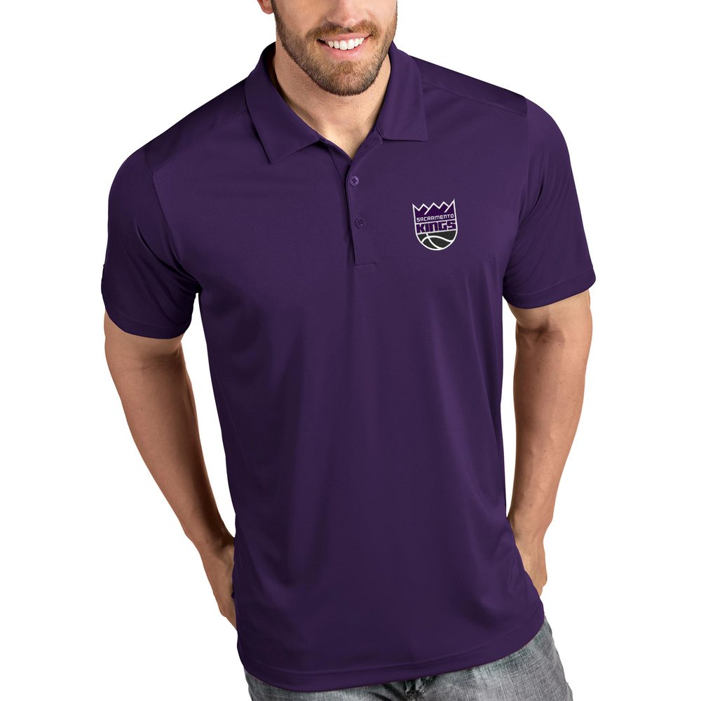 Sacramento Kings Antigua Tribute Polo - Purple