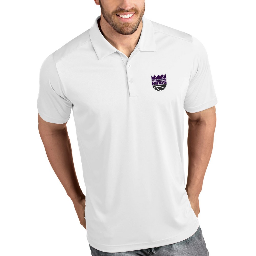 Sacramento Kings Antigua Tribute Polo - White