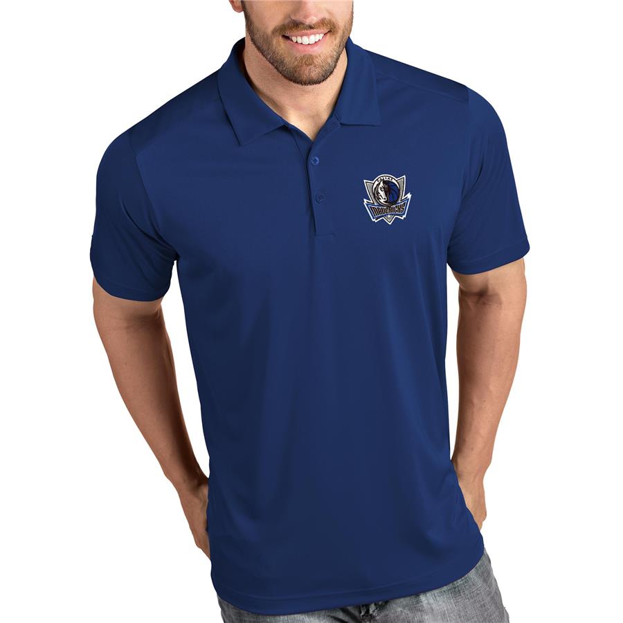 Dallas Mavericks Antigua Tribute Polo - Royal