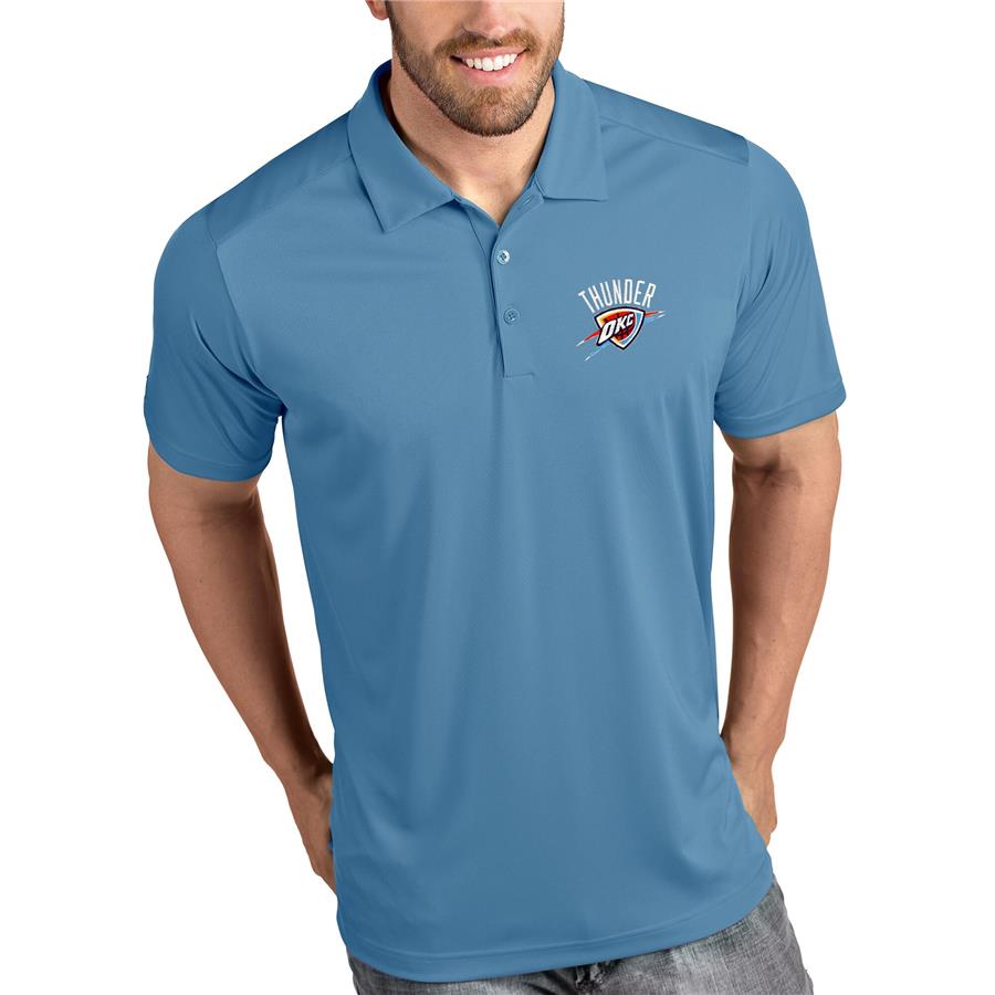 Oklahoma City Thunder Antigua Tribute Polo - Blue