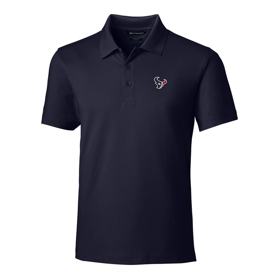 Houston Texans Cutter & Buck Forge Tailored Fit Polo - Navy