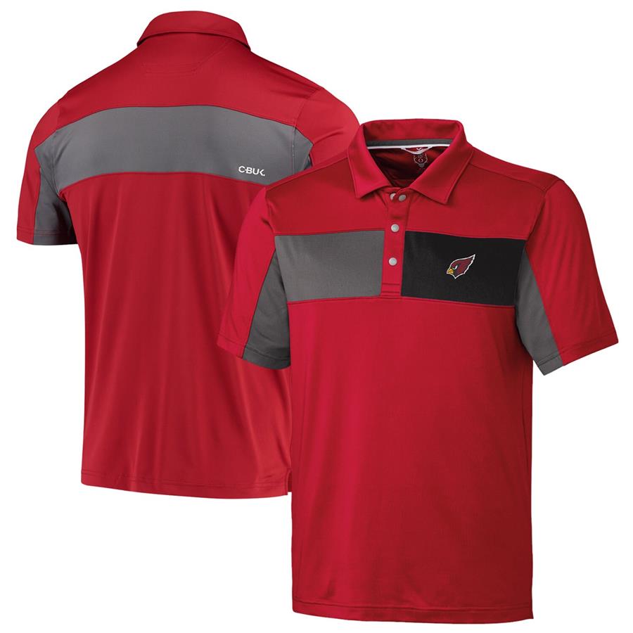 Arizona Cardinals CBUK by Cutter & Buck Logan Polo - Cardinal