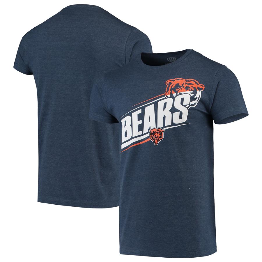 Chicago Bears G-III Sports by Carl Banks Prime Time T-Shirt - Heathered Navy