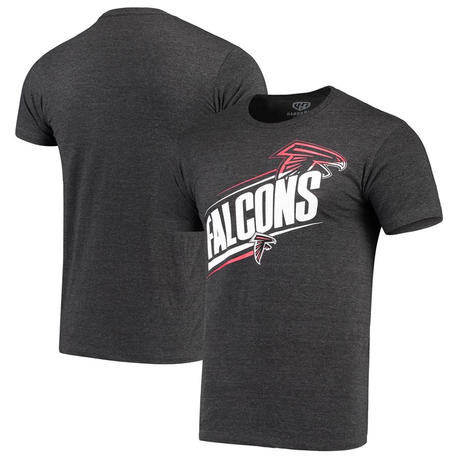 Atlanta Falcons G-III Sports by Carl Banks Prime Time T-Shirt - Heathered Heather Charcoal