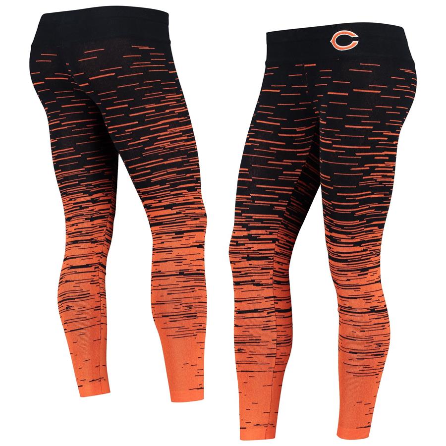 Chicago Bears Women's Static Knit Leggings - Navy