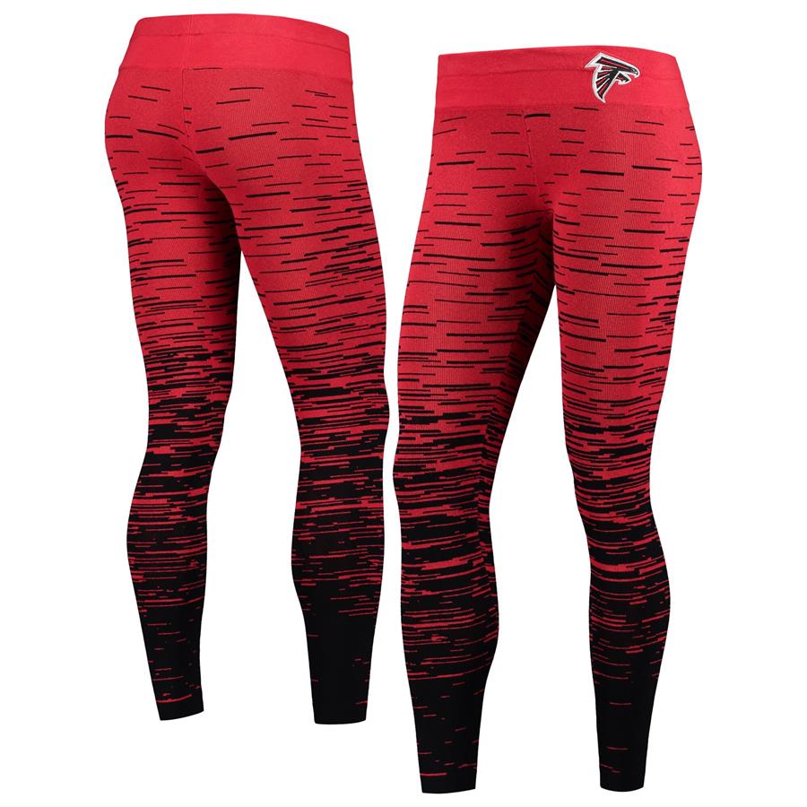 Atlanta Falcons Women's Static Knit Leggings - Red