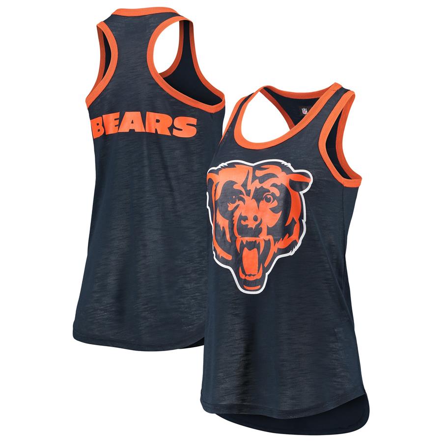 Chicago Bears G-III 4Her by Carl Banks Women's Tater Tank Top - Navy