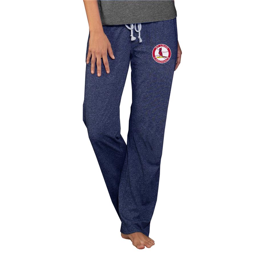 St. Louis Cardinals Concepts Sport Women's Cooperstown Quest Knit Pants - Navy