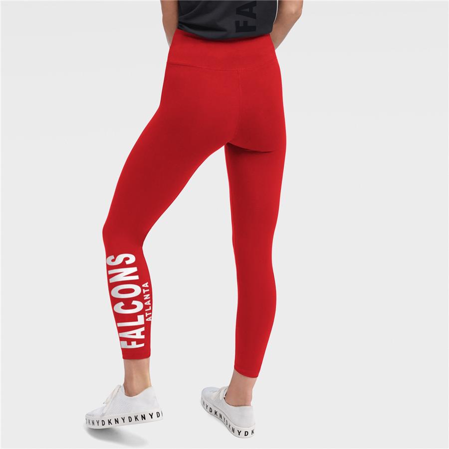 Atlanta Falcons DKNY Sport Women's Zen Leggings - Red