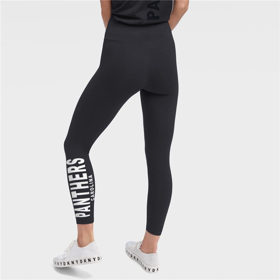 Carolina Panthers DKNY Sport Women's Zen Leggings - Black