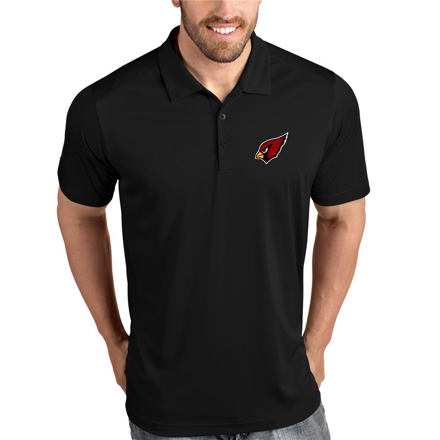 Arizona Cardinals Antigua Tribute Polo - Black