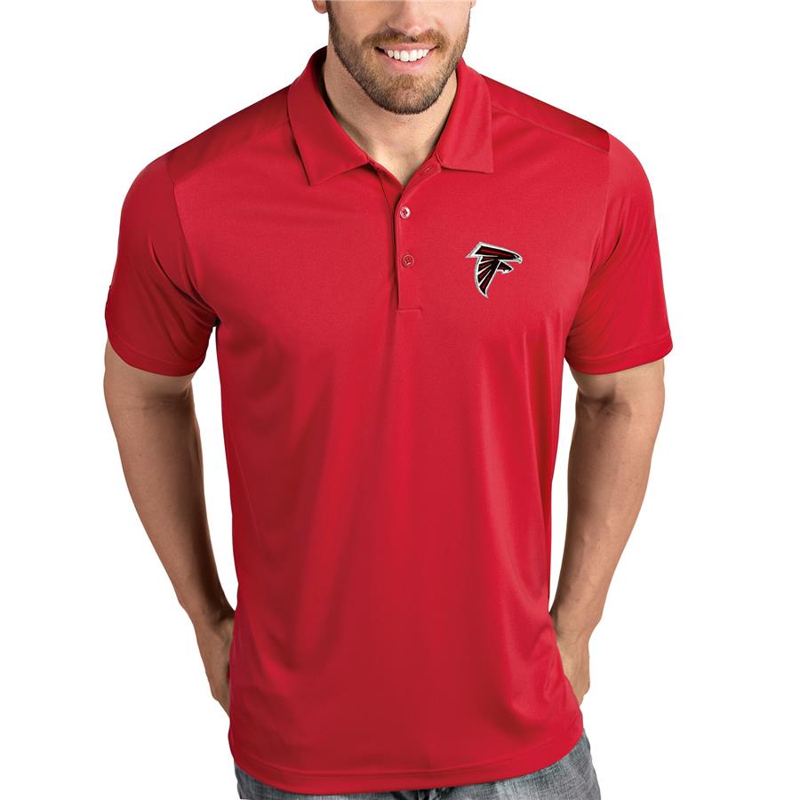 Atlanta Falcons Antigua Tribute Polo - Red
