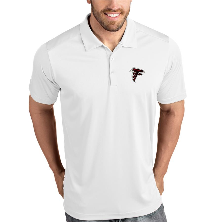 Atlanta Falcons Antigua Tribute Polo - White