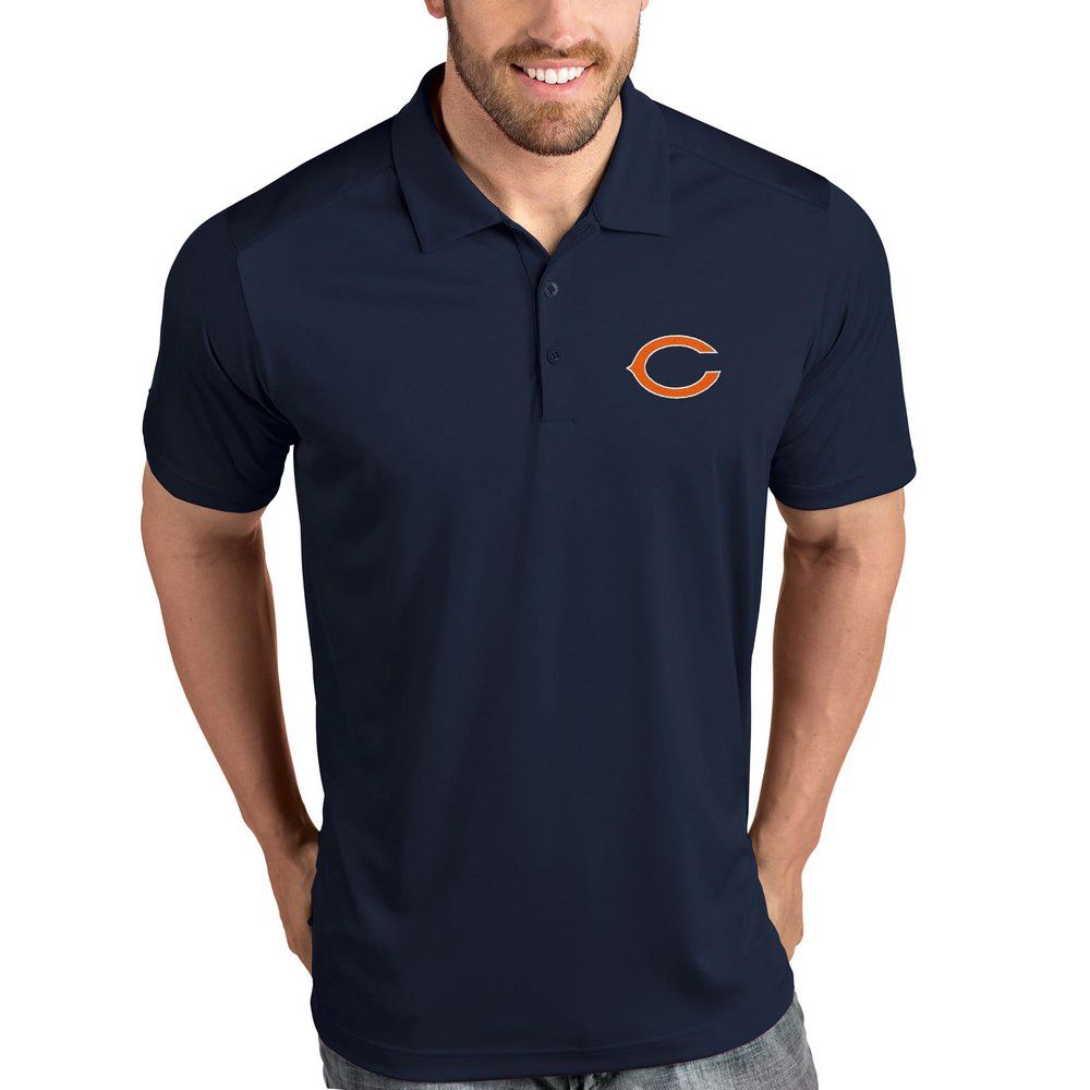Chicago Bears Antigua Tribute Polo - Navy