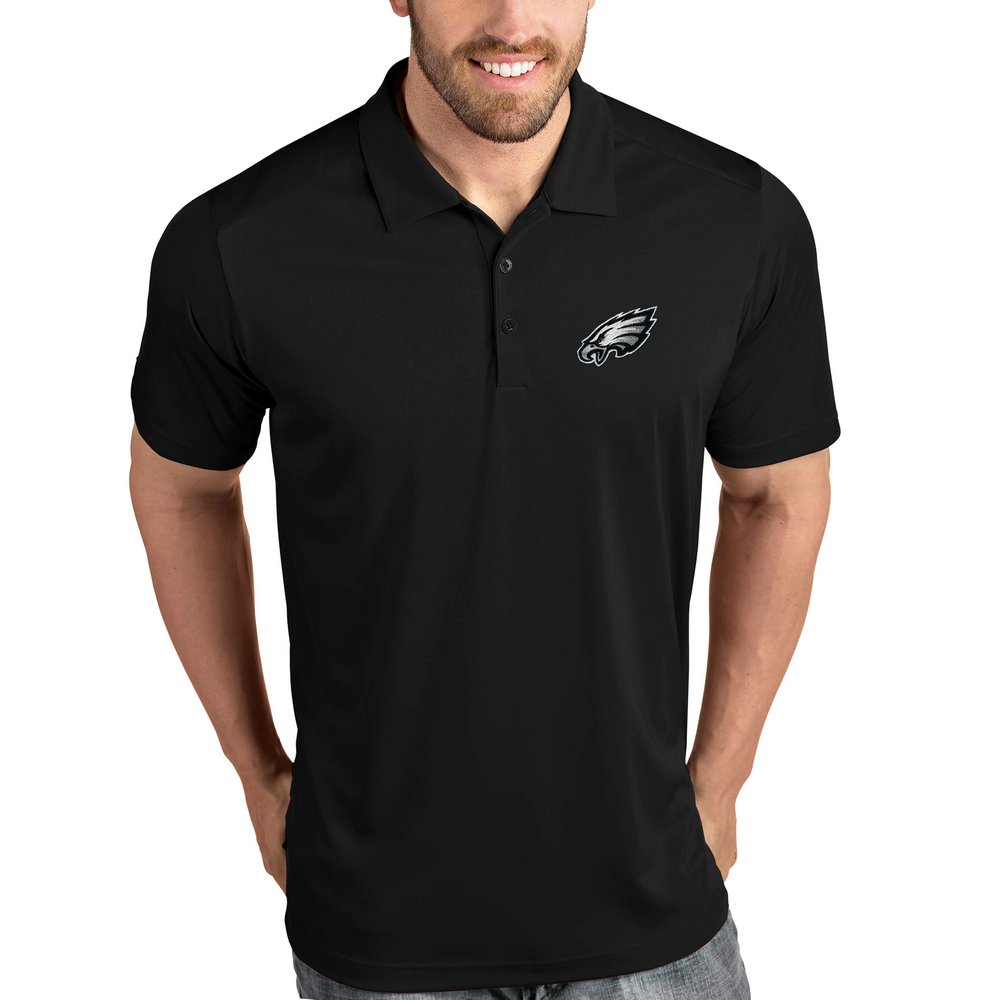 Philadelphia Eagles Antigua Tribute Polo - Black