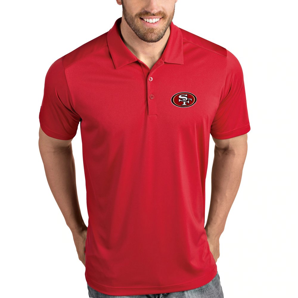 San Francisco 49ers Antigua Tribute Polo - Scarlet