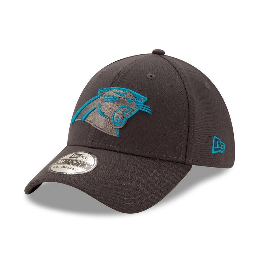 Carolina Panthers New Era Storm 39THIRTY Flex Hat - Graphite