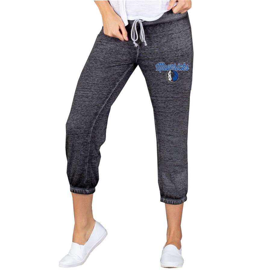 Dallas Mavericks Concepts Sport Women's Capri Knit Lounge Pants - Charcoal