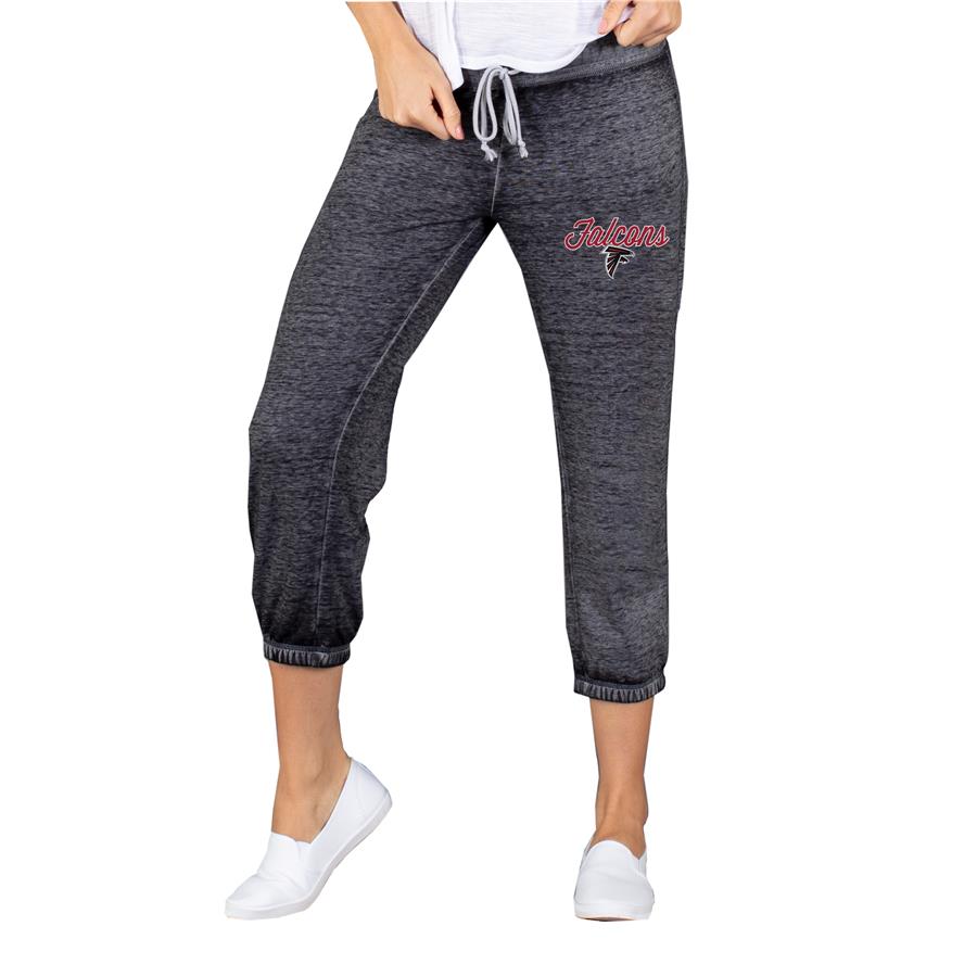 Atlanta Falcons Concepts Sport Women's Knit Capri Pants - Charcoal