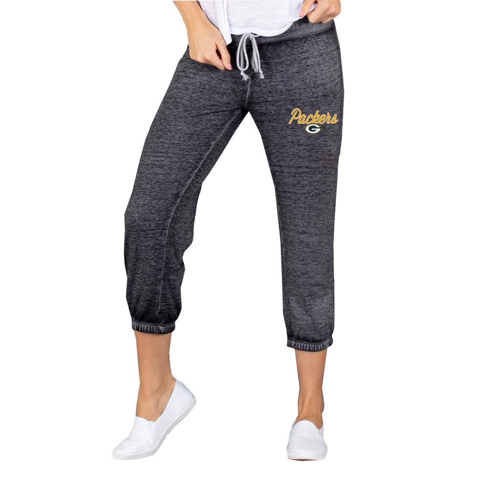 Green Bay Packers Concepts Sport Women's Knit Capri Pants - Charcoal
