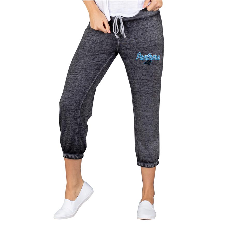 Carolina Panthers Concepts Sport Women's Knit Capri Pants - Charcoal