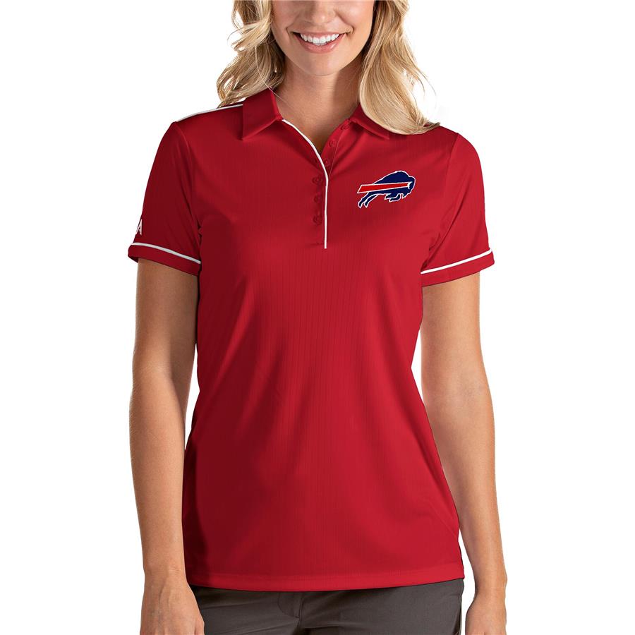 Buffalo Bills Antigua Women's Salute Polo - Red
