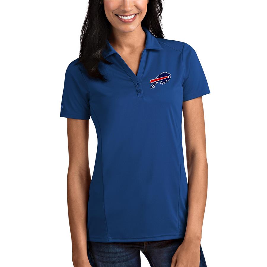 Buffalo Bills Antigua Women's Tribute Polo - Royal
