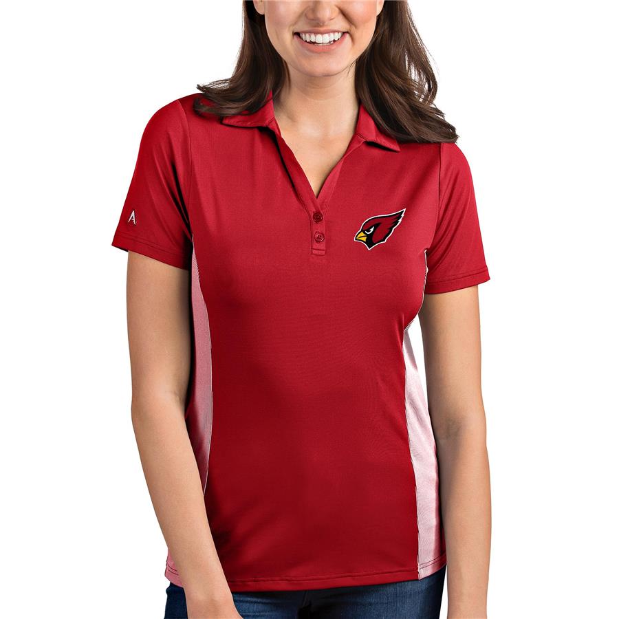 Arizona Cardinals Antigua Women's Venture Polo - Red