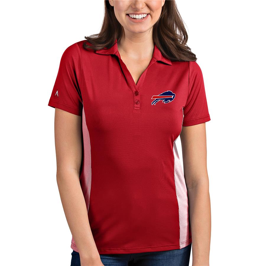 Buffalo Bills Antigua Women's Venture Polo - Red