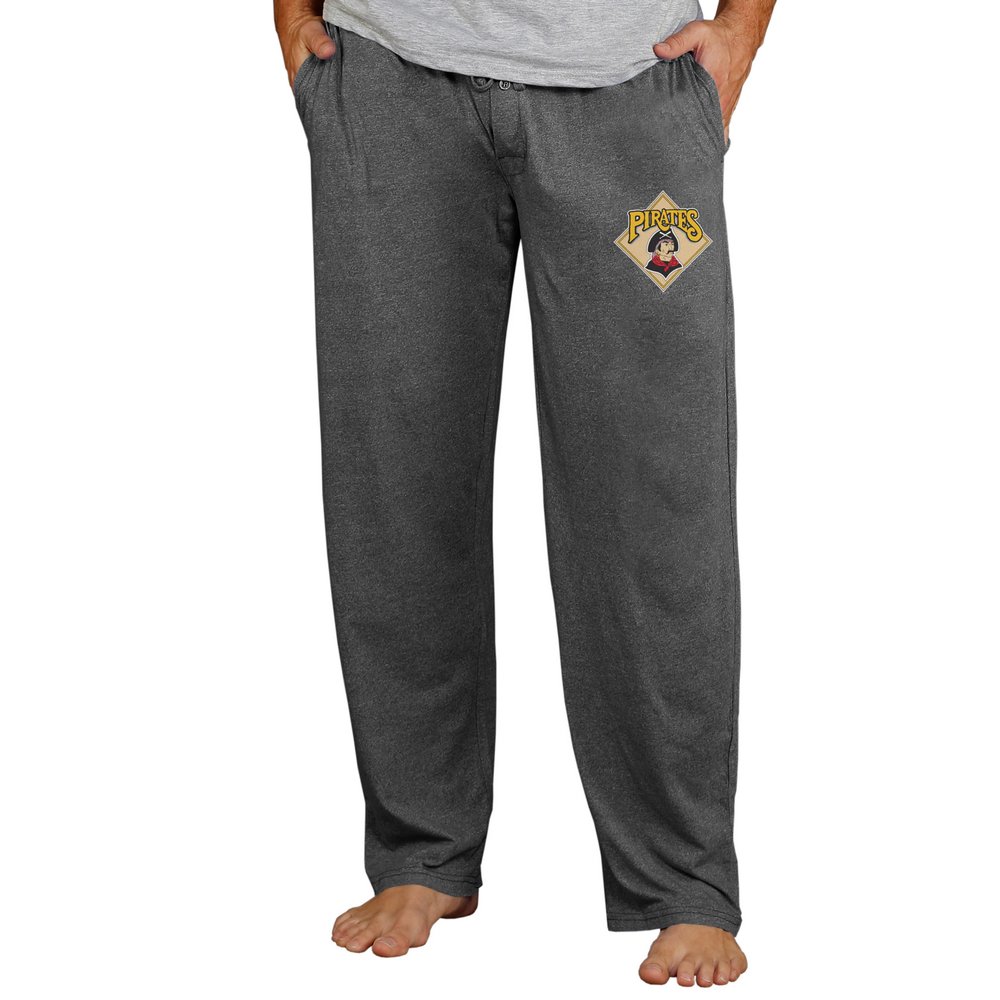 Pittsburgh Pirates Concepts Sport Cooperstown Quest Lounge Pants - Charcoal