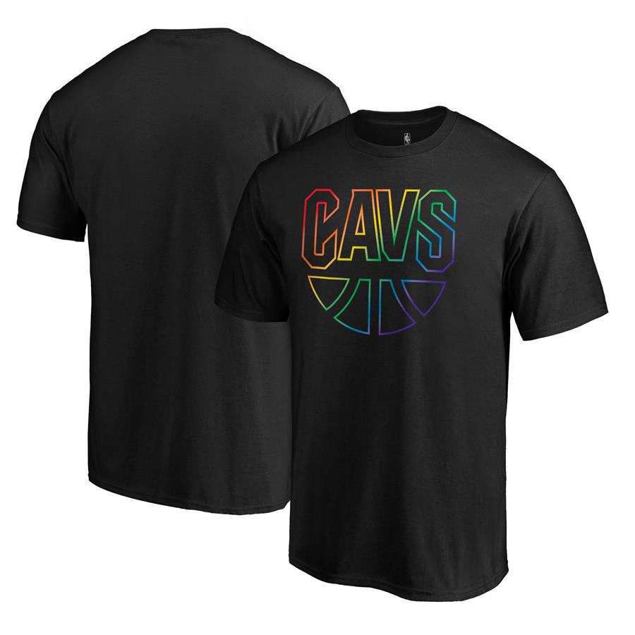 Cleveland Cavaliers Fanatics Branded Team Pride Wordmark T-Shirt - Black