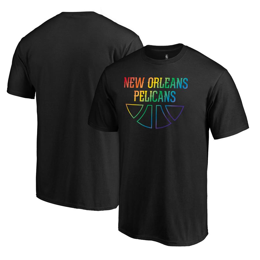 New Orleans Pelicans Fanatics Branded Team Pride Wordmark T-Shirt - Black