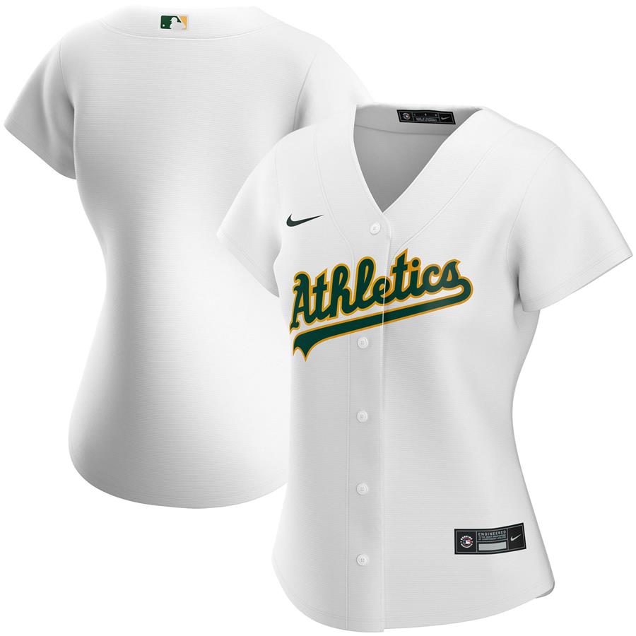 Женское джерси Oakland Athletics Nike Home Replica Team (белый)
