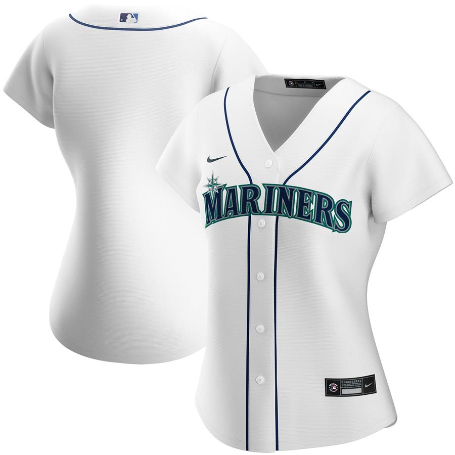 Женское джерси Seattle Mariners Nike Home Replica Team (белый)
