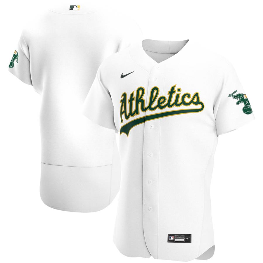 Джерси Oakland Athletics Nike Home Authentic Team (белый)